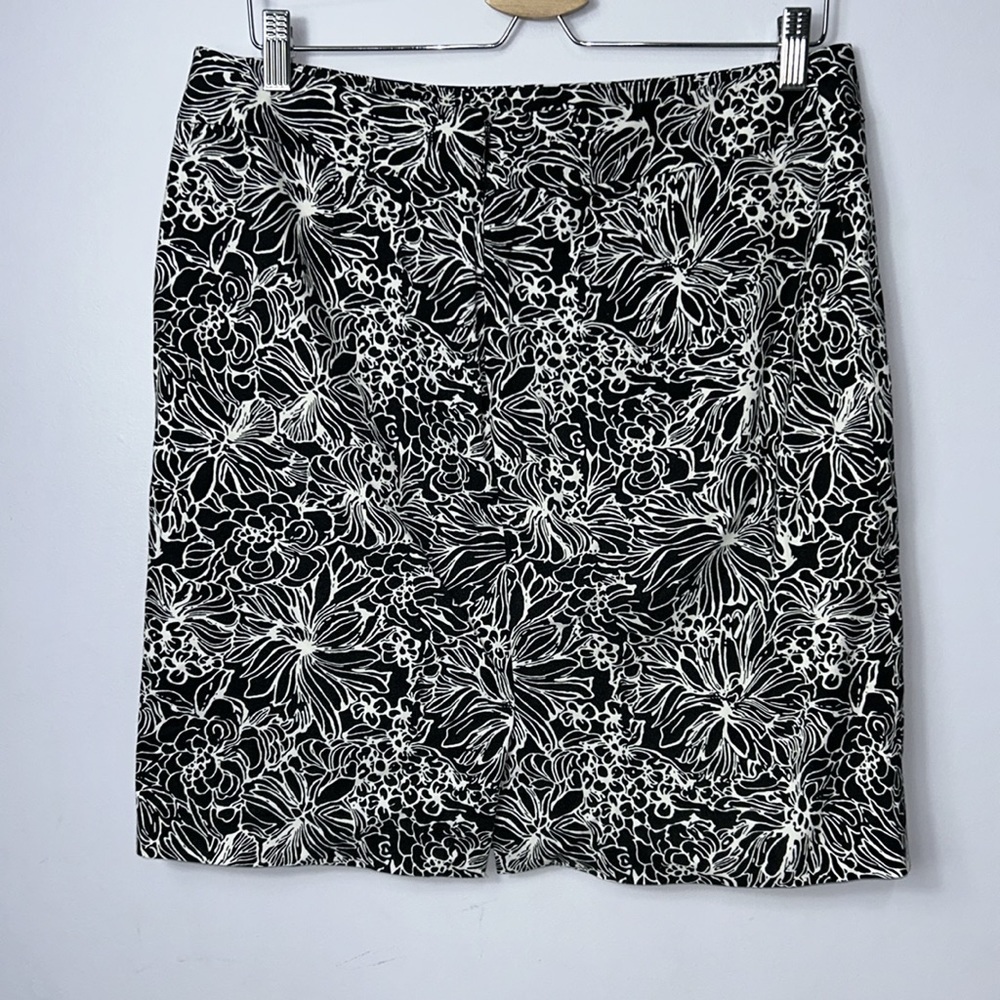 Talbots Floral Skirt - Picture 2 of 8
